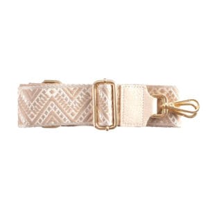 Bagstrap zig zag beige